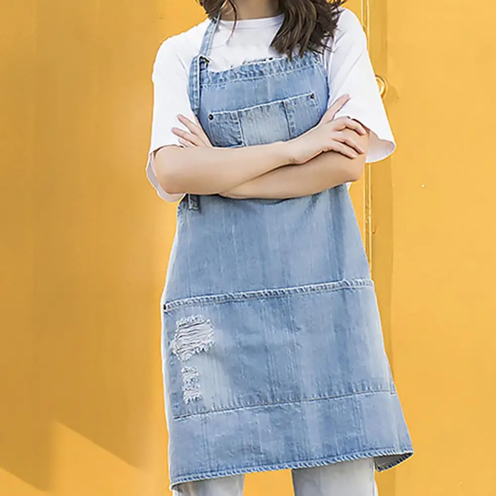 Cotton Denim Apron Adult Baking Work Clothing with Adjustable Strap Fashionable Home Apron for Cafes Lounge Bars and Kitchens #
Cotton Denim Apron Adult Baking Work Clothing with Adjustable Strap Fashionable Home Apron for Cafes Lounge Bars and Kitchens #