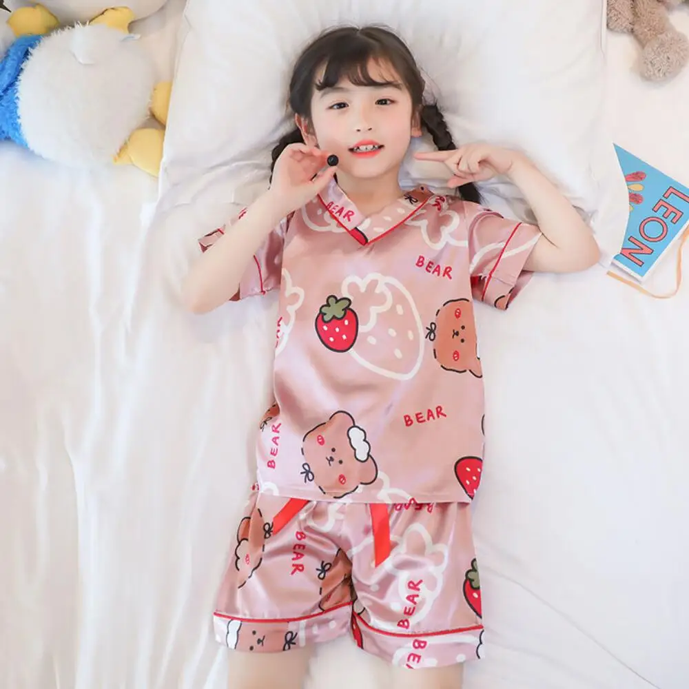 Girl Kids Sleepwear Pijama Sets Boy Baby Clothes Toddler Strawberry Pattern Clothing Tops Shorts Pants Pyjamas Nightgown 3-8 Yrs
Girl Kids Sleepwear Pijama Sets Boy Baby Clothes Toddler Strawberry Pattern Clothing Tops Shorts Pants Pyjamas Nightgown 3-8 Yrs