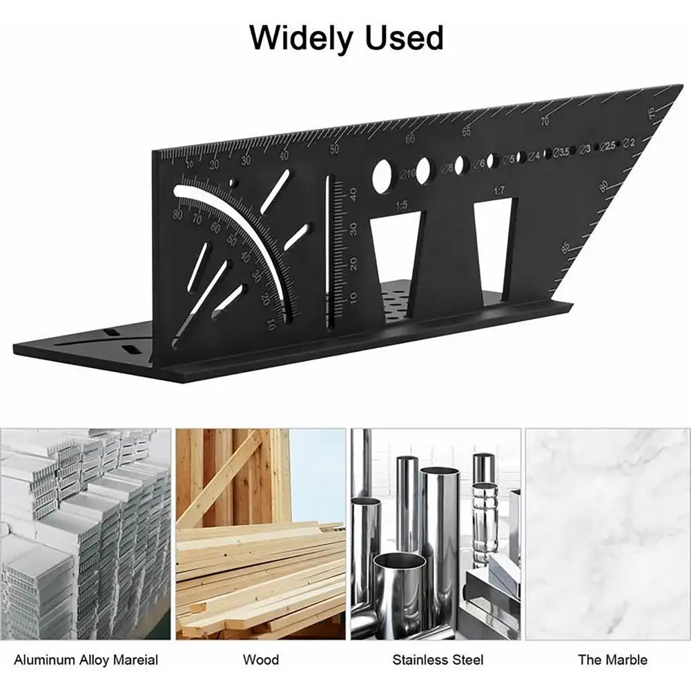 Carpenter Line Square Measuring Ruler 45 Degree 90 Degree Line Ruler 3D Angle Dovetail Shape Ruler For Home DIYwoodworking Tools
Carpenter Line Square Measuring Ruler 45 Degree 90 Degree Line Ruler 3D Angle Dovetail Shape Ruler For Home DIYwoodworking Tools