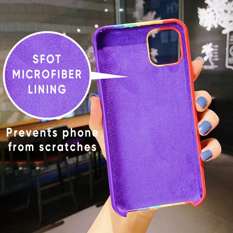 Liquid Silicone Phone Case for iPhone 12 Mini 11 Pro MAX X XS MAX XR Gel Rubber Protection Cover for iPhone 6s 7 8 Plus SE 2020
Liquid Silicone Phone Case for iPhone 12 Mini 11 Pro MAX X XS MAX XR Gel Rubber Protection Cover for iPhone 6s 7 8 Plus SE 2020