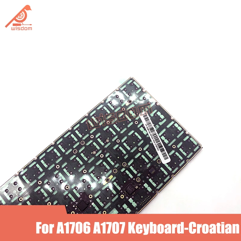 Full New A1706 A1707 Keyboard for Apple Macbook 13" A1706 A1707 Croatian Keyboard Late 2016 Mid 2017 Year
Full New A1706 A1707 Keyboard for Apple Macbook 13" A1706 A1707 Croatian Keyboard Late 2016 Mid 2017 Year