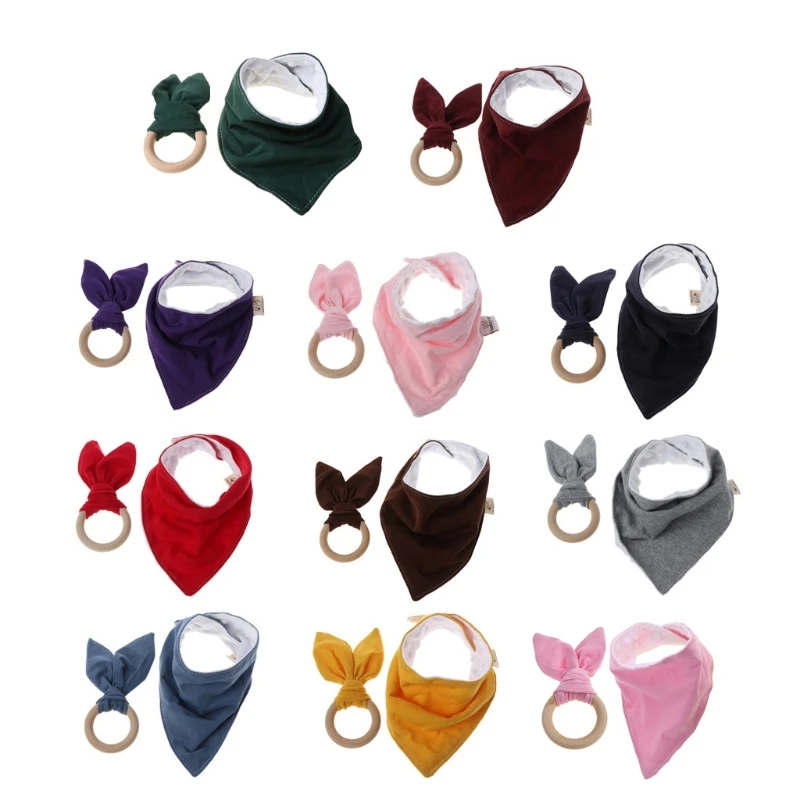 Cute 1 Set Baby Rabbit Ears Teether Cotton Bibs Infant Saliva Towel Care Set Baby Bib
Cute 1 Set Baby Rabbit Ears Teether Cotton Bibs Infant Saliva Towel Care Set Baby Bib