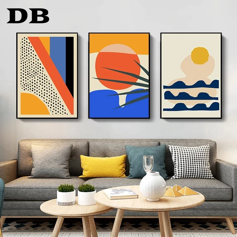 Geometric Colorful Yellow Red Poster Modern Abstract Canvas Painting Nordic Wall Art Print Picture Living room Home Decoration
Geometric Colorful Yellow Red Poster Modern Abstract Canvas Painting Nordic Wall Art Print Picture Living room Home Decoration