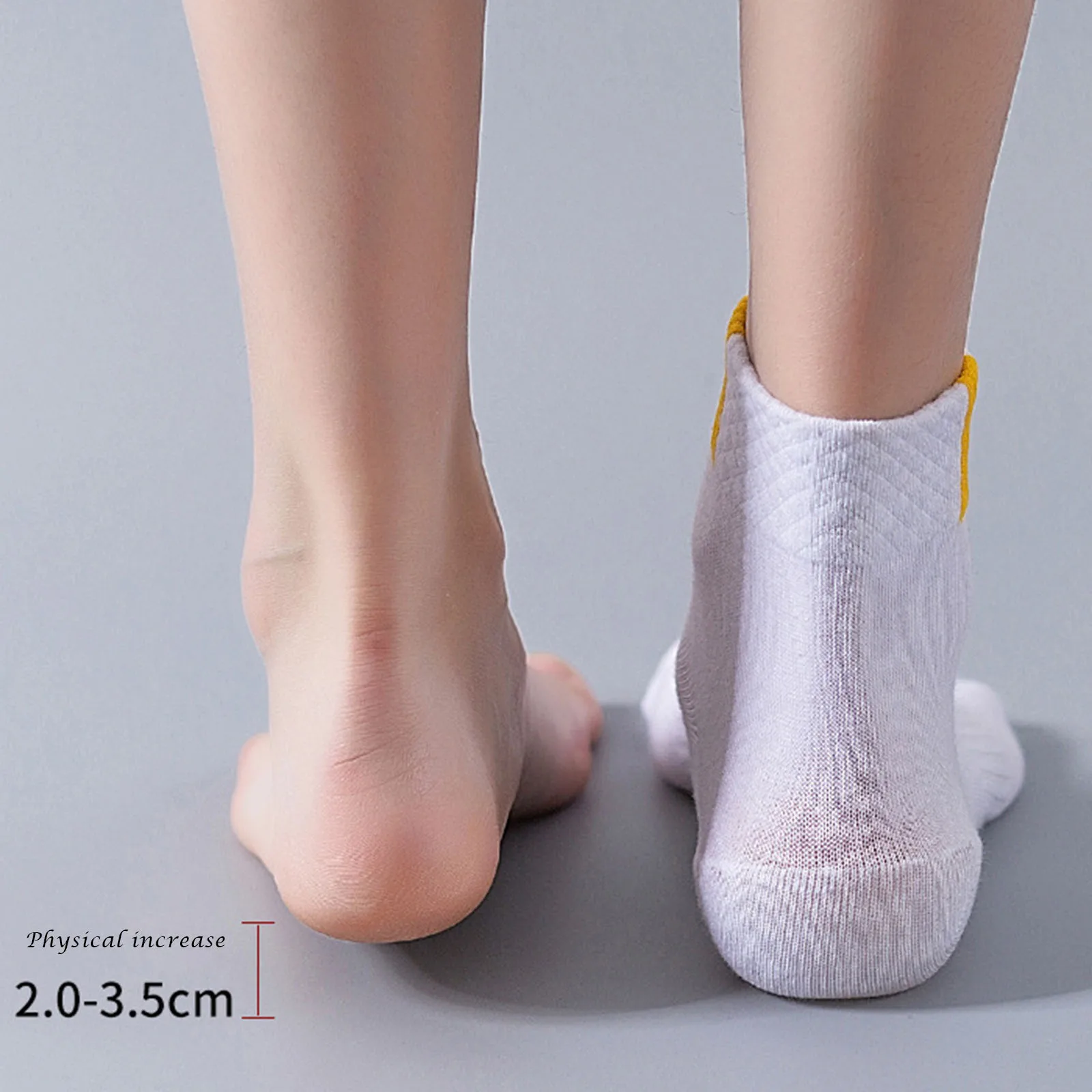 Invisible Silicone Increase Insoles Sock Height Lift Soft Feet Cushion Inner Heightening Pad Women Men Heel Pads Socks M
Invisible Silicone Increase Insoles Sock Height Lift Soft Feet Cushion Inner Heightening Pad Women Men Heel Pads Socks M