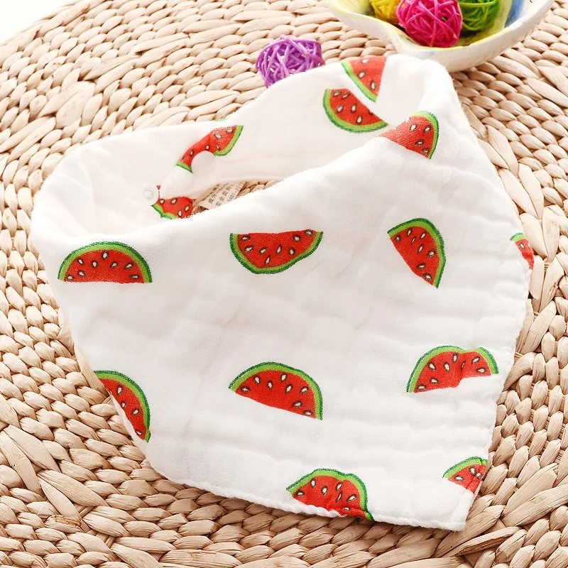 1PC Newborn Muslin Baby Bibs 100% Natural Cotton Soft Fruit Print Baberos Bebe Bandana Infant Smock Burp Feeding Cloth
1PC Newborn Muslin Baby Bibs 100% Natural Cotton Soft Fruit Print Baberos Bebe Bandana Infant Smock Burp Feeding Cloth