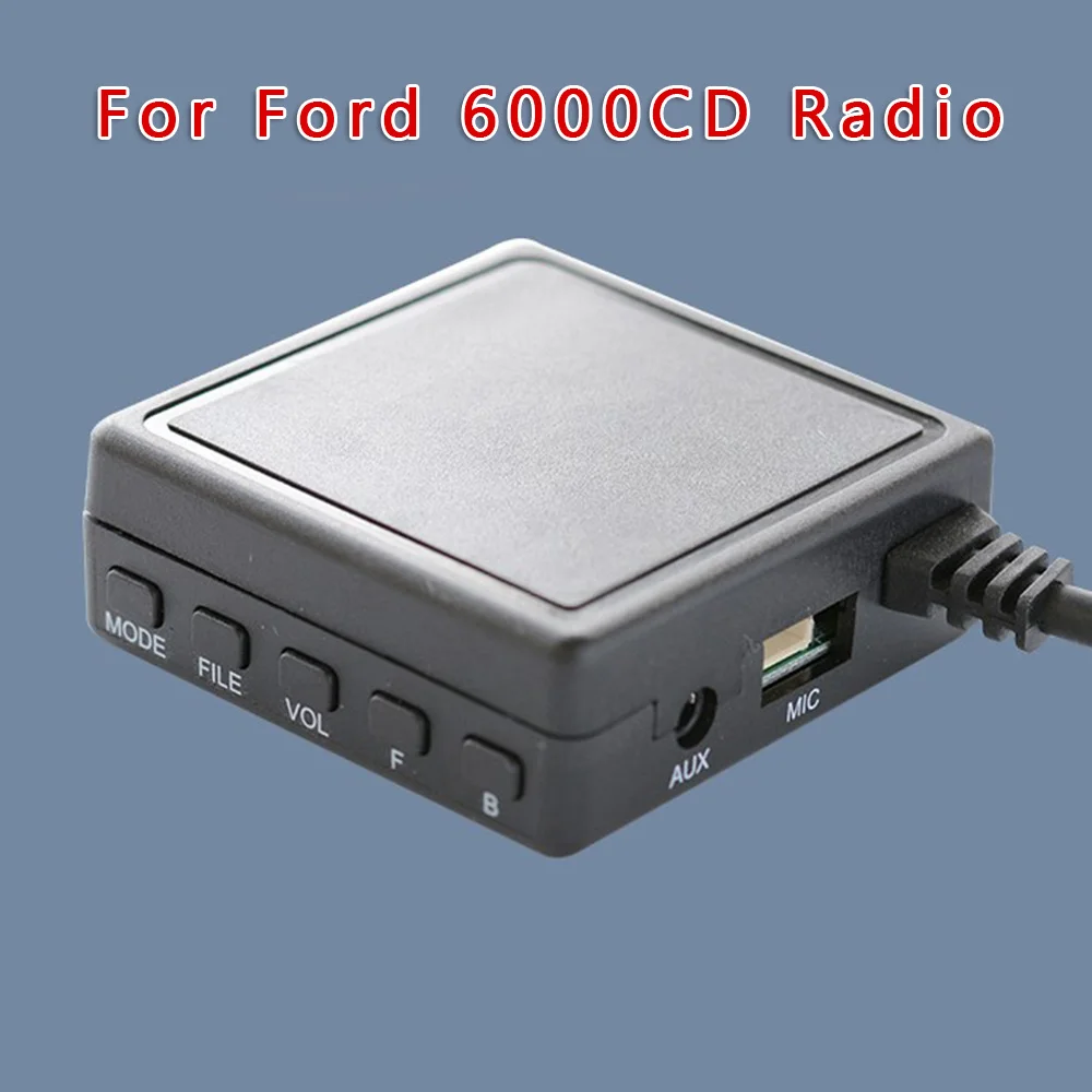 1 Set Bluetooth Music Adapter Replacement With Microphone Accessories Black Cable For Ford 6000CD Radio Durable
1 Set Bluetooth Music Adapter Replacement With Microphone Accessories Black Cable For Ford 6000CD Radio Durable