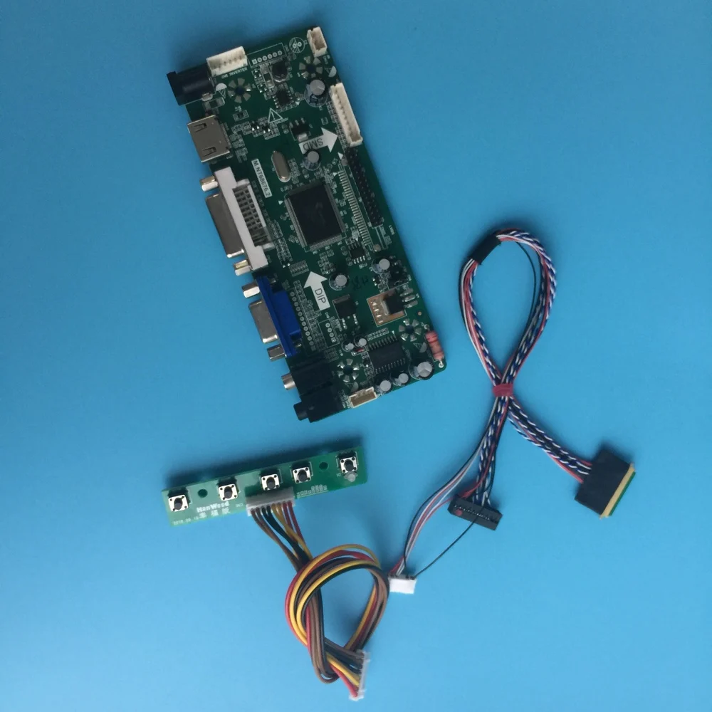 Kit for LP156WD1/(TL)(A2)/TLB2 Monitor M.N68676 VGA DVI LVDS 40pin Panel Screen LED DIY 15.6" Controller board 1600X900 HDMI LCD
Kit for LP156WD1/(TL)(A2)/TLB2 Monitor M.N68676 VGA DVI LVDS 40pin Panel Screen LED DIY 15.6" Controller board 1600X900 HDMI LCD