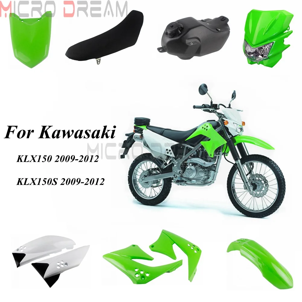 Комплект обтекателей из АБС-пластика для мотоцикла Kawasaki KLX150 KLX150S 2009-2012
Комплект обтекателей из АБС-пластика для мотоцикла Kawasaki KLX150 KLX150S 2009-2012