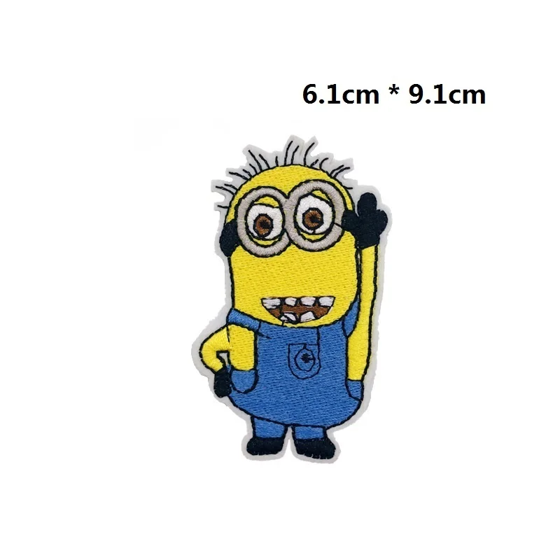 10pcs Cartoon cute little yellow man clothing embroidery patch stickers ironing cloth stickers children's clothing Jeans badges
10pcs Cartoon cute little yellow man clothing embroidery patch stickers ironing cloth stickers children's clothing Jeans badges