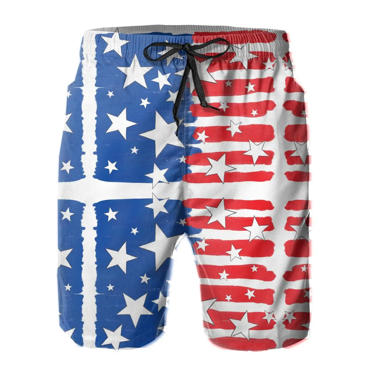 Beach Breathable Quick Dry Funny Novelty R333 Loose Brushed Styled Red White Blue And Stars Male Shorts
Beach Breathable Quick Dry Funny Novelty R333 Loose Brushed Styled Red White Blue And Stars Male Shorts
