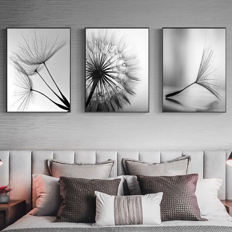 Modern Fashion Poster Printing Black and White Art Dandelion Core Canvas Wall Art Picture Living Room Home Decoration Painting
Modern Fashion Poster Printing Black and White Art Dandelion Core Canvas Wall Art Picture Living Room Home Decoration Painting
