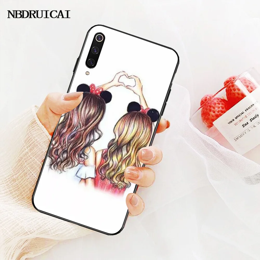 NBDRUICAI BFF лучшие друзья девочка клиент высокое качество телефон чехол для Redmi Note 8 8A