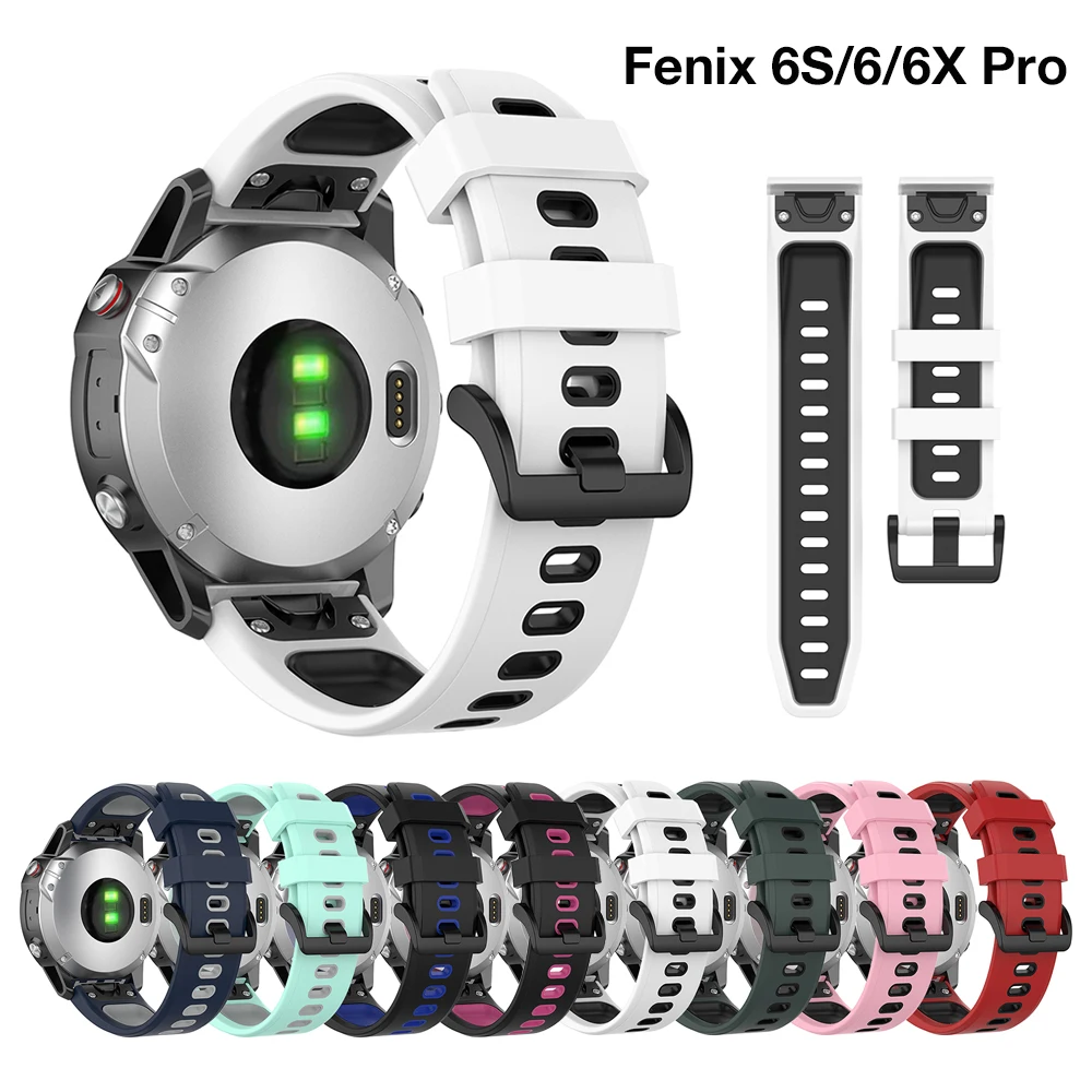 Fenix 6s Straps Soft Silicone Quick Easy Fit Watch Band for Garmin Fenix 6/6 Pro/6s Pro/6X Watchband Replacement Sports 2021 New
Fenix 6s Straps Soft Silicone Quick Easy Fit Watch Band for Garmin Fenix 6/6 Pro/6s Pro/6X Watchband Replacement Sports 2021 New