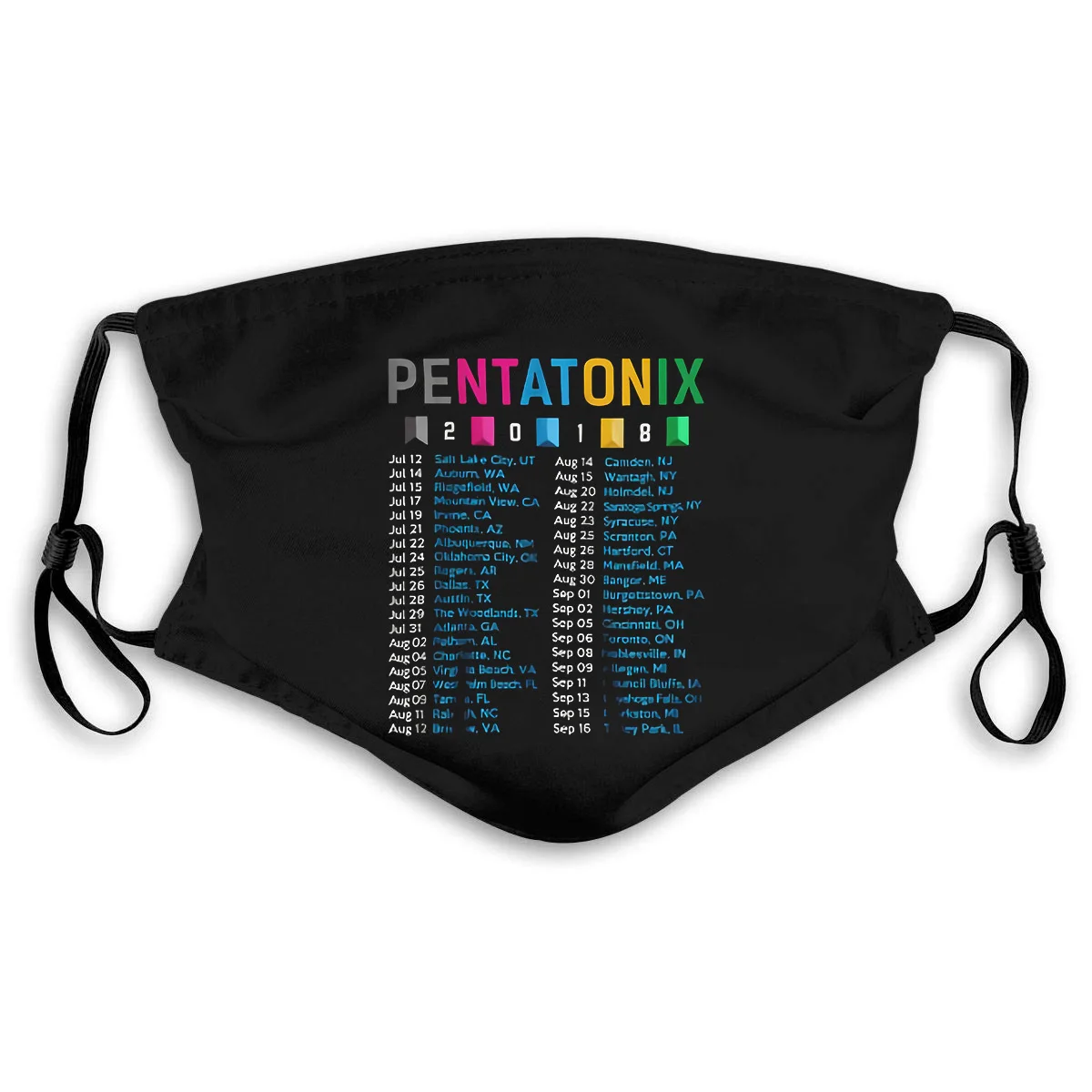 Bes Pentatonix Tour Limited Edition маска для рта с принтом женщин и детей PM2.5|Мужские