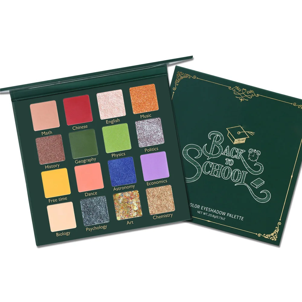 16 Colors EyeShadow Palette Eye Shadow Makeup Powder Powder Blender Eye Shadow Tray Set Gorgeous Cosmetics Perfect Color MP789
16 Colors EyeShadow Palette Eye Shadow Makeup Powder Powder Blender Eye Shadow Tray Set Gorgeous Cosmetics Perfect Color MP789