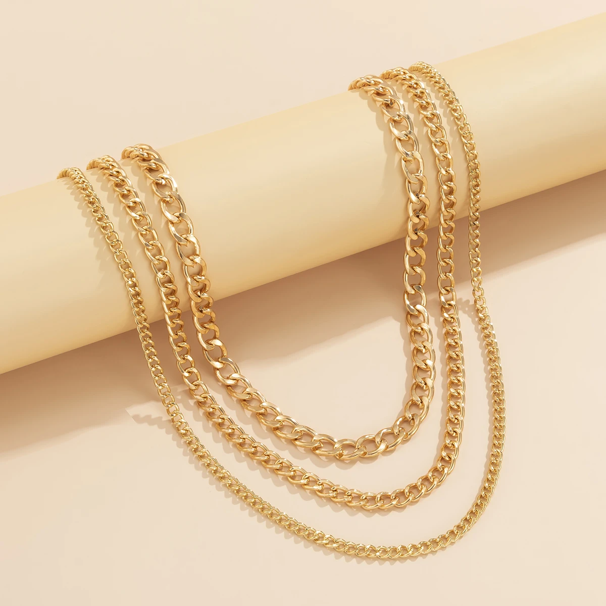 Punk Thick Links Chains Necklace on the Neck Hip Hop Layered Choker Necklaces for Women Fashion Men's Necklaces Set 2021 Jewelry
Punk Thick Links Chains Necklace on the Neck Hip Hop Layered Choker Necklaces for Women Fashion Men's Necklaces Set 2021 Jewelry