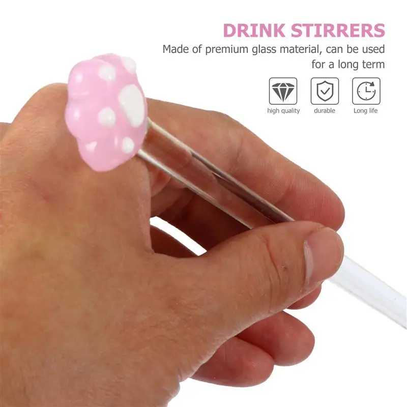 1 Set Glass Swizzle Stick and Spoon Professional Household Bar Swizzle Stick
1 Set Glass Swizzle Stick and Spoon Professional Household Bar Swizzle Stick