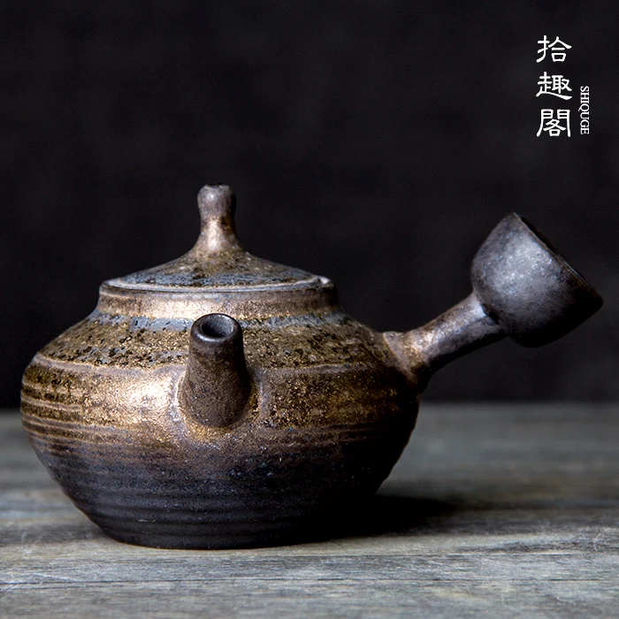 ★Japanese side archaize ceramic teapot small pot in urgent need of the cross the pot pot of pu-erh tea kungfu tea set
★Japanese side archaize ceramic teapot small pot in urgent need of the cross the pot pot of pu-erh tea kungfu tea set
