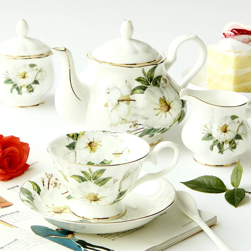 European tea set coffee cup set bone china coffee set British afternoon tea set ceramic black tea cup small luxury
European tea set coffee cup set bone china coffee set British afternoon tea set ceramic black tea cup small luxury