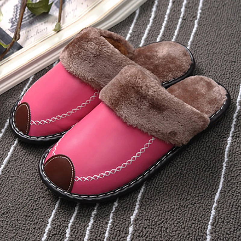 Women's slippers, winter fashion leather shoes, indoor use large DB156 to keep warm, comfortable and convenient
Women's slippers, winter fashion leather shoes, indoor use large DB156 to keep warm, comfortable and convenient