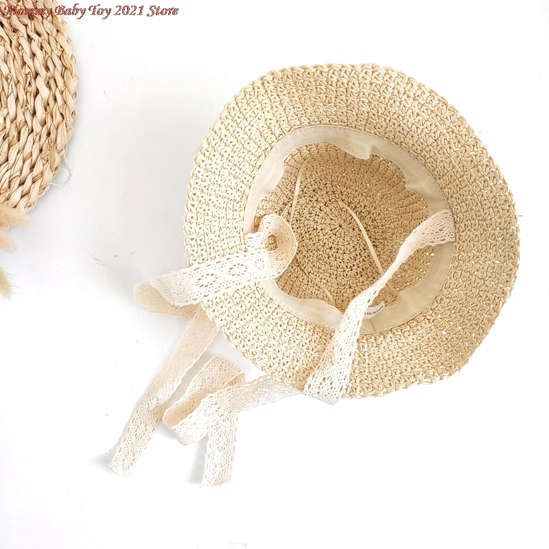 New Kids Fashion Lace Baby Hat Summer Straw Bow Baby Girl Cap Beach Children Panama Hat Princess Baby Hats And Caps
New Kids Fashion Lace Baby Hat Summer Straw Bow Baby Girl Cap Beach Children Panama Hat Princess Baby Hats And Caps