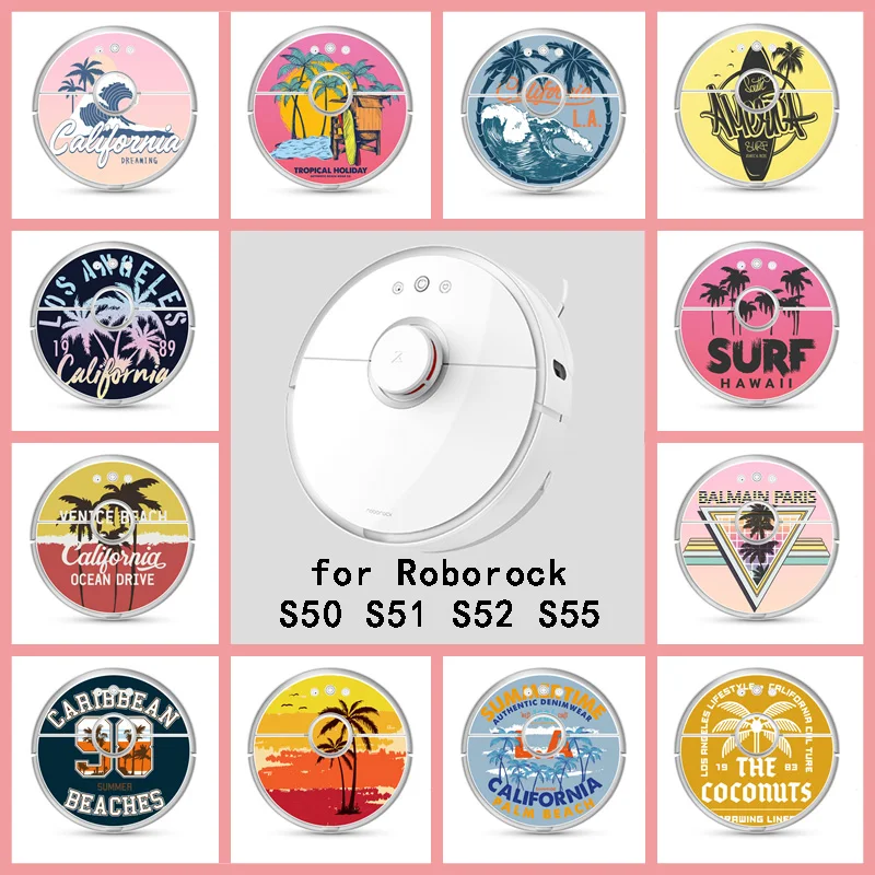 Provide Customized Custom Coconut Tree Sticker for Roborock S50 S51 S52 S55 Robot Robotic Vacuum Cleaner Skin Spare Parts
Provide Customized Custom Coconut Tree Sticker for Roborock S50 S51 S52 S55 Robot Robotic Vacuum Cleaner Skin Spare Parts