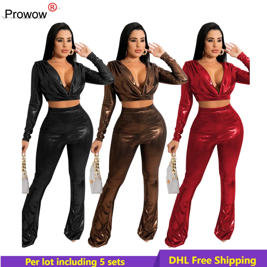 Женский комплект из двух предметов, соблазнительный укороченный топ с глубоким V-образным вырезом и расклешенные брюки, одежда на осень и зи... 
Женский комплект из двух предметов, соблазнительный укороченный топ с глубоким V-образным вырезом и расклешенные брюки, одежда на осень и зи...