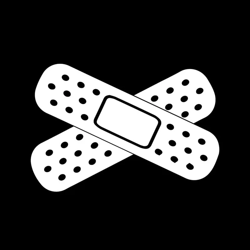 Band Aid Car Bumpers Window Vinyl Decal Funny Creative Stickers 16.5CMX11.2CM
Band Aid Car Bumpers Window Vinyl Decal Funny Creative Stickers 16.5CMX11.2CM