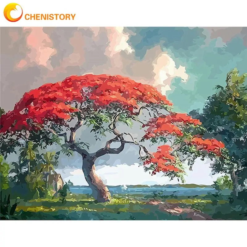 CHENISTORY Frame Painting By Numbers Kits For Adults Children Red Tree In Desert Landscape Picture By Number Home Decor Wall Art
CHENISTORY Frame Painting By Numbers Kits For Adults Children Red Tree In Desert Landscape Picture By Number Home Decor Wall Art