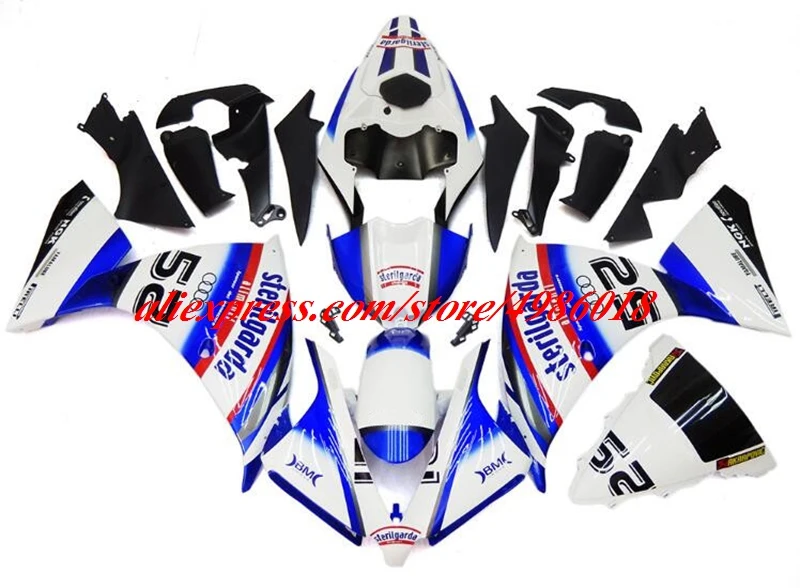 4Gifts New ABS Motorcycle Full Fairings kit fit for YAMAHA YZF-R1 2013 2014 13 14 R1 Bodywork set blue
4Gifts New ABS Motorcycle Full Fairings kit fit for YAMAHA YZF-R1 2013 2014 13 14 R1 Bodywork set blue