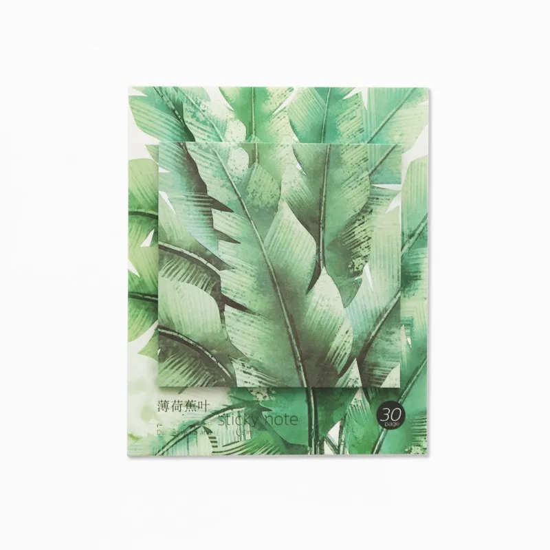 1pc Leaves Green Plants Landscape Painting Memo Pad Planner Sticky Note Paper Sticker Kawaii Stationery Office School Supplies
1pc Leaves Green Plants Landscape Painting Memo Pad Planner Sticky Note Paper Sticker Kawaii Stationery Office School Supplies