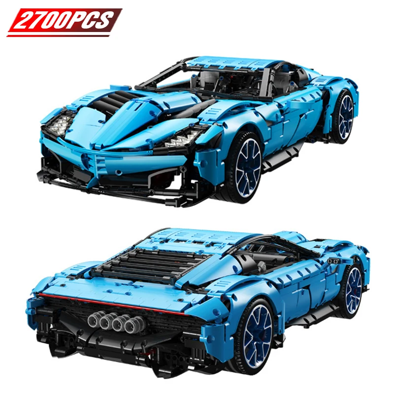 Speed Champions Designer Building Blocks Technic MOC Vehicle Kit Bricks Kid Toys Gifts for Adult |