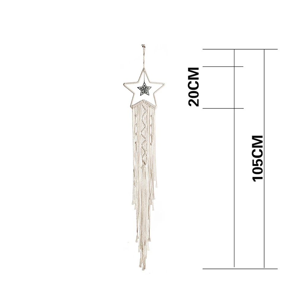 Moon And Star Macrame Tapestry Wall Boho Decor Leaf Macrame Wall Hanging Room Decoration Farmhouse Dorm Room Decor Gift
Moon And Star Macrame Tapestry Wall Boho Decor Leaf Macrame Wall Hanging Room Decoration Farmhouse Dorm Room Decor Gift