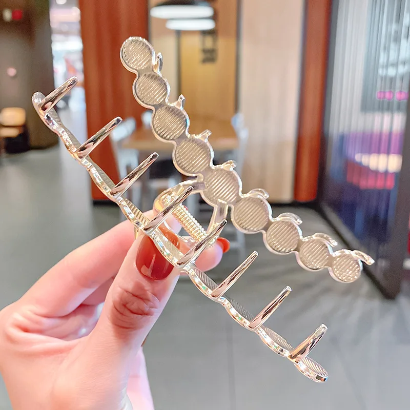 Metal Hair Accessories Back Of Head Shark Caught Hair Pin Hair Bands Baby Hair Accessories Elegance Temperament Woman Hair Clip
Metal Hair Accessories Back Of Head Shark Caught Hair Pin Hair Bands Baby Hair Accessories Elegance Temperament Woman Hair Clip