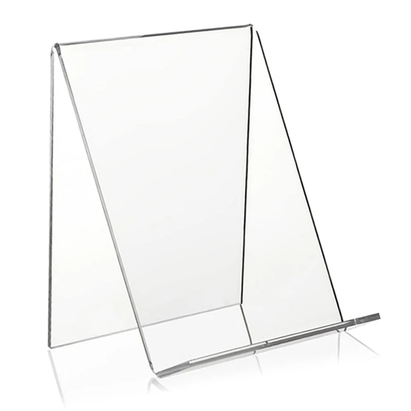 Acrylic Book Stand with Ledge,Transparent Acrylic Display Easel, Clear Tablet Holder for Books,Notebooks,Artworks
Acrylic Book Stand with Ledge,Transparent Acrylic Display Easel, Clear Tablet Holder for Books,Notebooks,Artworks
