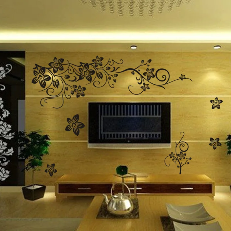 Tofok Creative Diagonal Flower Rattan Living Room Room Decoration Self-adhesive Paper Room Decoration Wall Sticker
Tofok Creative Diagonal Flower Rattan Living Room Room Decoration Self-adhesive Paper Room Decoration Wall Sticker