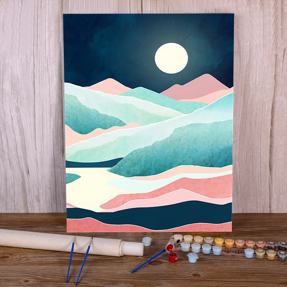 Картина на холсте с изображением горного пейзажа, Набор цифр масляная краска, 40 х50, настенные картины, Детский рисунок
Картина на холсте с изображением горного пейзажа, Набор цифр масляная краска, 40 х50, настенные картины, Детский рисунок