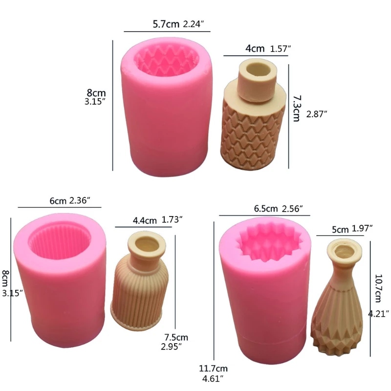 3D Flower Vase Silicone Mold Flower Urn Pot Chocolate Plaster Candle Soap Resin Cement Concrete Resin Casting Mold Tool
3D Flower Vase Silicone Mold Flower Urn Pot Chocolate Plaster Candle Soap Resin Cement Concrete Resin Casting Mold Tool