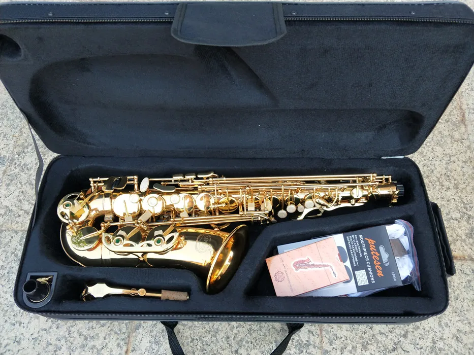 Jupiter JAS -769 Alto Saxophone gold Sax Alto with mouthpieces Reeds Case Free Shipping
Jupiter JAS -769 Alto Saxophone gold Sax Alto with mouthpieces Reeds Case Free Shipping
