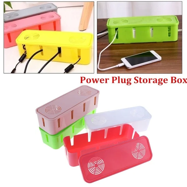 1-PCTable Cable Power Plug Storage Box Case Cord Wire Socket Safety Tidy Organiser
1-PCTable Cable Power Plug Storage Box Case Cord Wire Socket Safety Tidy Organiser