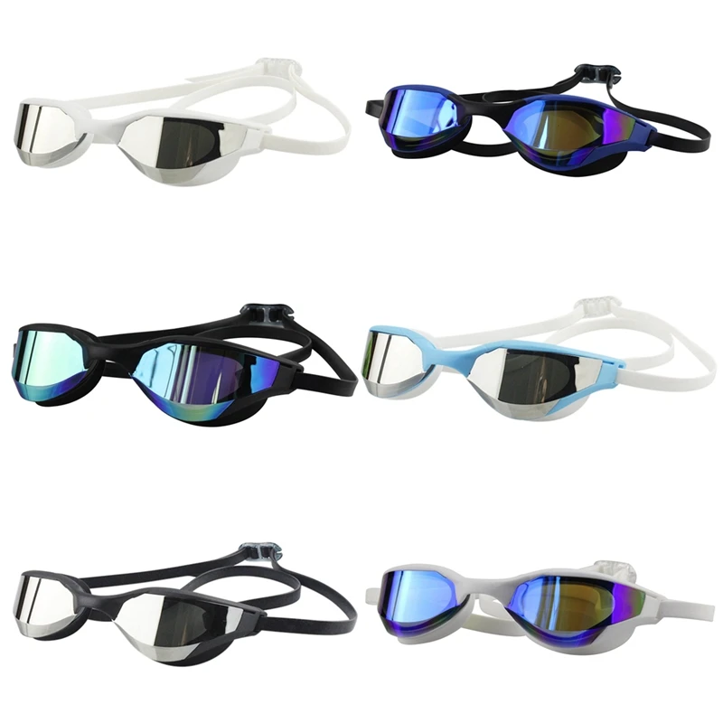 Racing Swimming Goggles Women Men High Definition Electroplated Lens Waterproof Dust-proof Anti-fog Anti-UV Glasses Adult Eyewea
Racing Swimming Goggles Women Men High Definition Electroplated Lens Waterproof Dust-proof Anti-fog Anti-UV Glasses Adult Eyewea
