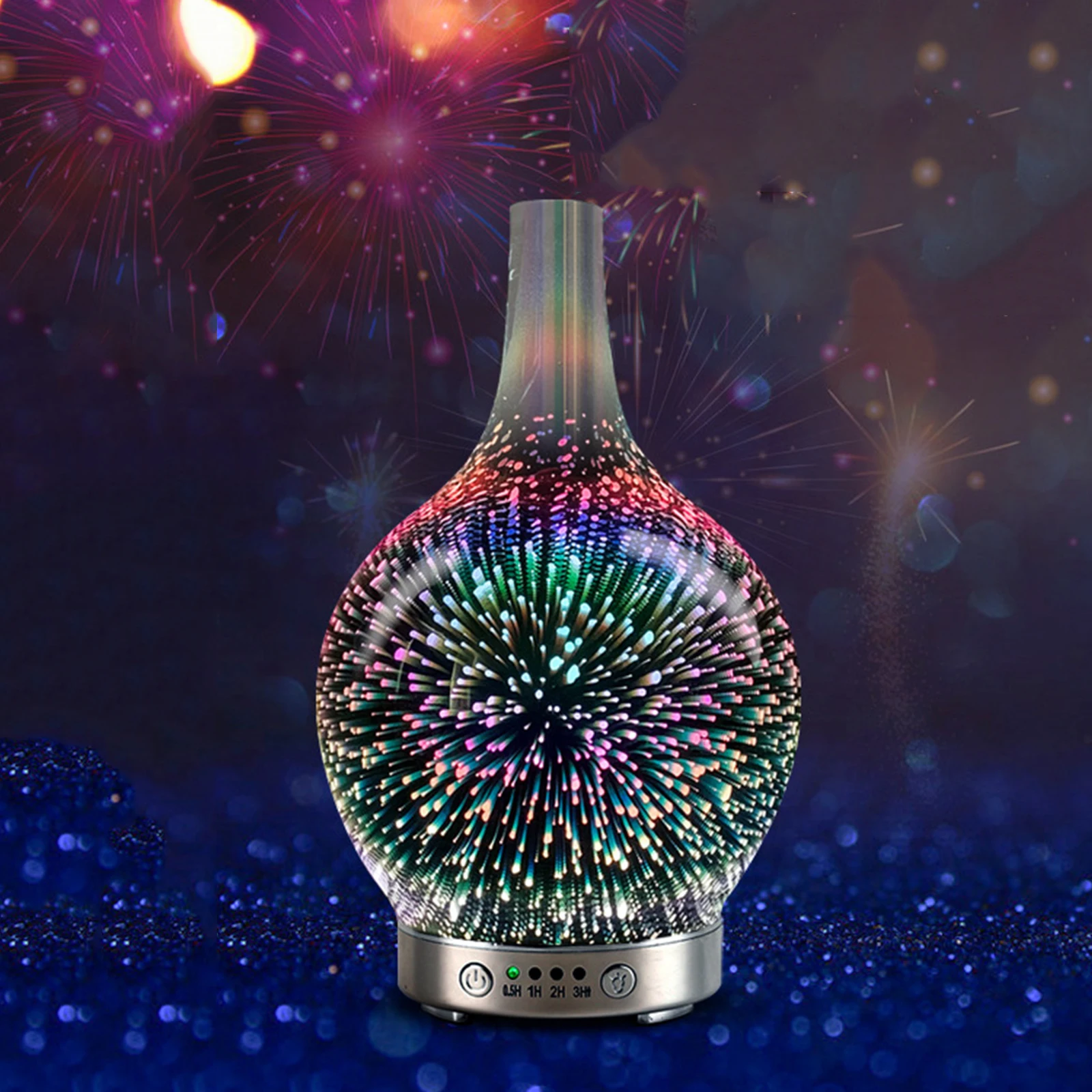 3D Essential Oil Diffuser Quiet Aromatherapy Humidifier Cool Mist with 7 Color Changing Night Light Auto Shut-Off Yoga Leisure
3D Essential Oil Diffuser Quiet Aromatherapy Humidifier Cool Mist with 7 Color Changing Night Light Auto Shut-Off Yoga Leisure