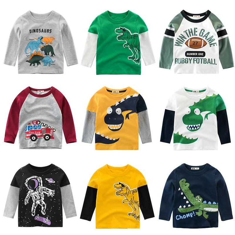 Baby Boys Shirts Boys Autumn Tops T shirts Kids Cartoon Tee Children T Shirts for Boys Long Sleeve Boys Cotton Shirts
Baby Boys Shirts Boys Autumn Tops T shirts Kids Cartoon Tee Children T Shirts for Boys Long Sleeve Boys Cotton Shirts