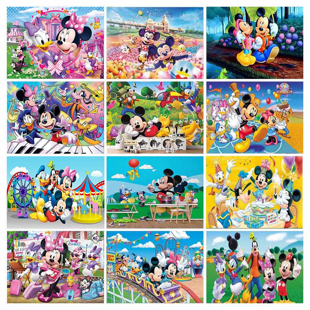 Disney 5D DIY Mickey Mouse Donald Duck Diamond Painting Embroidery Full Square/Round Rhinestone Cross Stitch Kit Home Decor
Disney 5D DIY Mickey Mouse Donald Duck Diamond Painting Embroidery Full Square/Round Rhinestone Cross Stitch Kit Home Decor