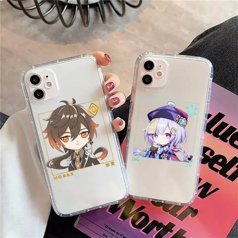 Genshin impact zhongli hutao Phone Case Transparent for iPhone 12 11 13 mini pro XS MAX 8 7 Plus X 2020 XR
Genshin impact zhongli hutao Phone Case Transparent for iPhone 12 11 13 mini pro XS MAX 8 7 Plus X 2020 XR