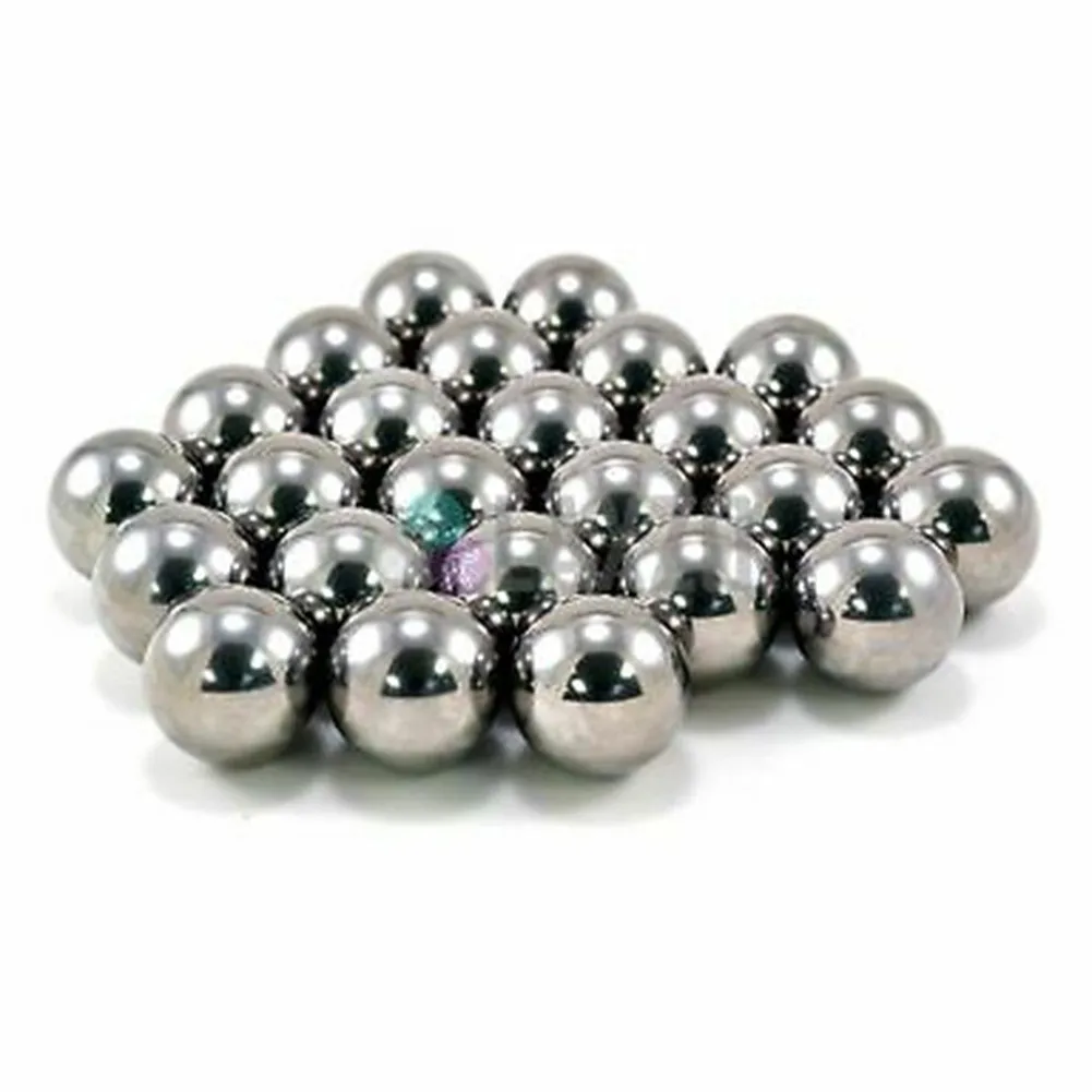 Bike Bearing Steel Balls For Wheel Hub 6.35MM 3/16in Front Or 4.76MM 1/4in Rear 4.76MM 1/4in Rear Bearings Bullet Loading Balls
Bike Bearing Steel Balls For Wheel Hub 6.35MM 3/16in Front Or 4.76MM 1/4in Rear 4.76MM 1/4in Rear Bearings Bullet Loading Balls
