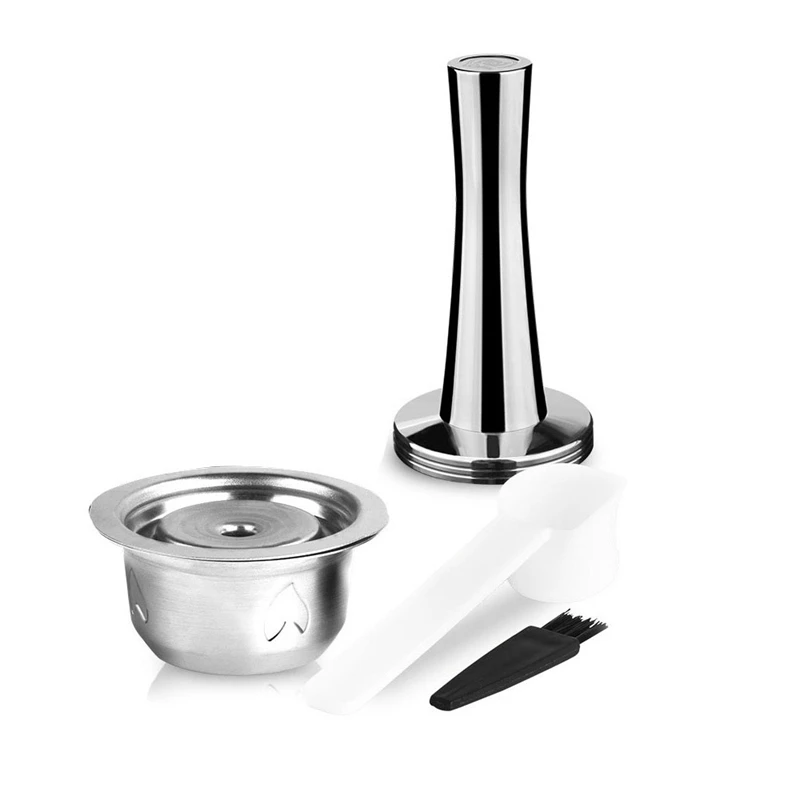 Reusable Coffee Capsules And Coffee Tamper Stainless Steel Reusable Coffee Pod Coffee Espresso Refillable Coffee Pods
Reusable Coffee Capsules And Coffee Tamper Stainless Steel Reusable Coffee Pod Coffee Espresso Refillable Coffee Pods