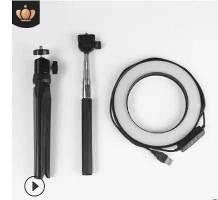 Mini Photo Studio LED Camera Ring Light Dimmable Phone Video Lamp With Tripod Selfie Stick Fill Light for Live Makeup Lighting
Mini Photo Studio LED Camera Ring Light Dimmable Phone Video Lamp With Tripod Selfie Stick Fill Light for Live Makeup Lighting