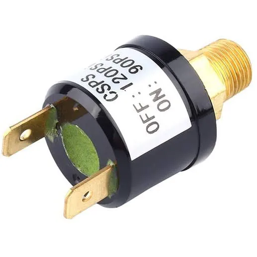 90-120 PSI Air Compressor Pressure Control Switch Valve Horn AC 110-220V DC 6-36V Air Pressure Switch
90-120 PSI Air Compressor Pressure Control Switch Valve Horn AC 110-220V DC 6-36V Air Pressure Switch