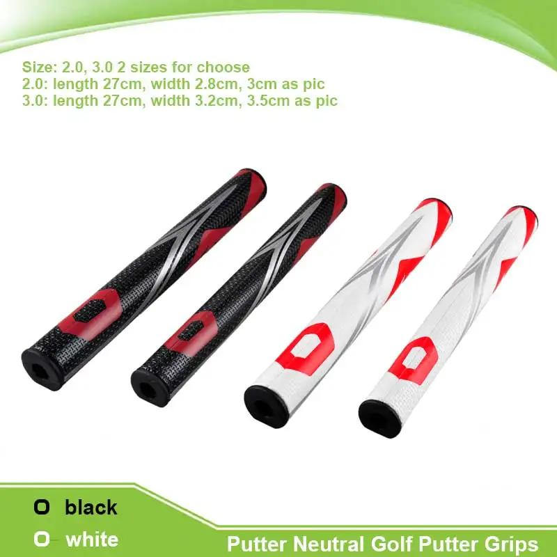 2.0 3.0 Ultralight Grips Black White Unique Design Non-Slip Accessories Golf Clubs Putter PU Putter Neutral Golf Putter Grips
2.0 3.0 Ultralight Grips Black White Unique Design Non-Slip Accessories Golf Clubs Putter PU Putter Neutral Golf Putter Grips